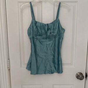 IZ Byer California Aqua/Sea Camisole JXL PRE-OWNED EUC OTHER
